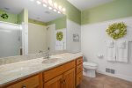 Prep for Your Days Out in SoHa in the Master Suite`s En Suite Bathroom